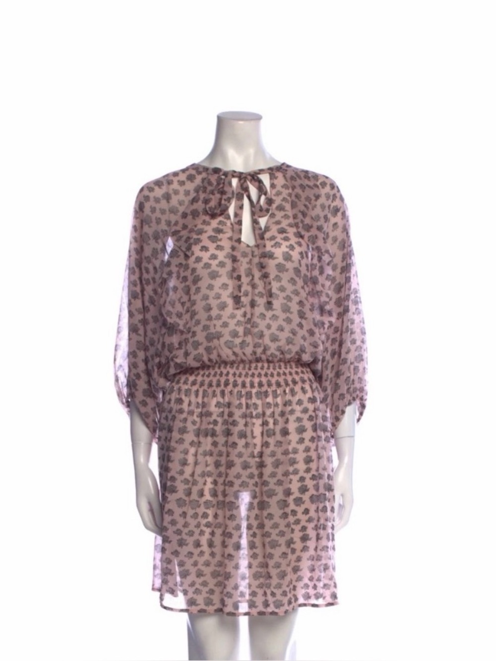 REBECCA MINKOFF Animal Print Knee-Length Dress